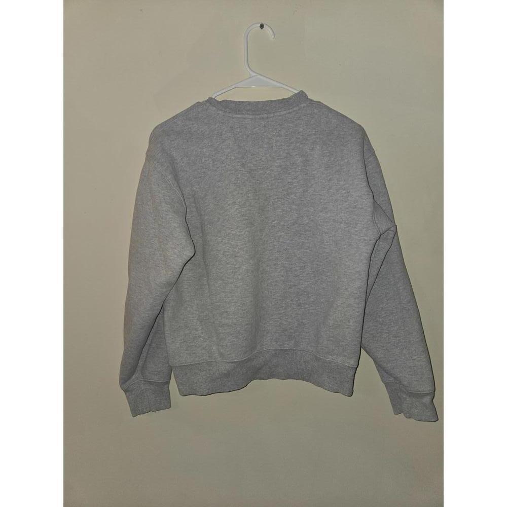 TNA Sweatfleece Cozy Fleece Sweatshirt XS Gray - Picture 4 of 4